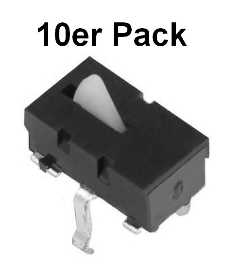 10er Pack Minitaster Drucktaster Druckknopf Druckschalter Schalter Taster